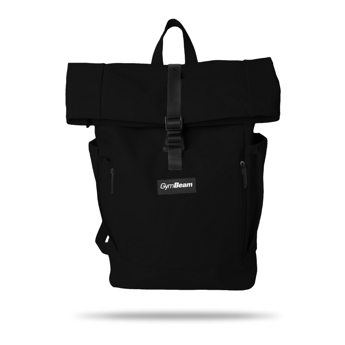 Rolltop rugzak zwart - GymBeam