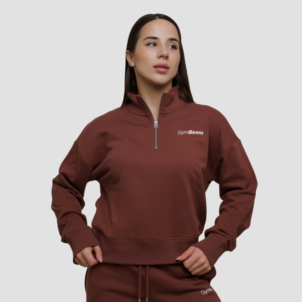 Damestrui Agile 1/2 Zip Root - GymBeam