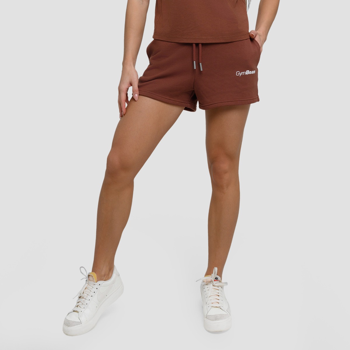 Dames Agile Sweatshort Wortel - GymBeam