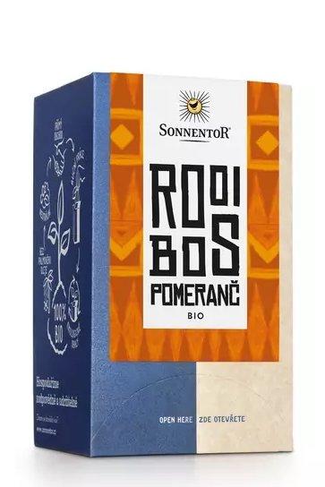 BIO Rooibos Orange Tea 18x1,8g - Sonnentor