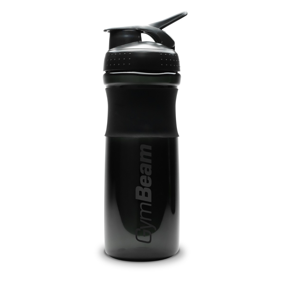 Sportmixer Shaker Alles-zwart 760 ml - GymBeam