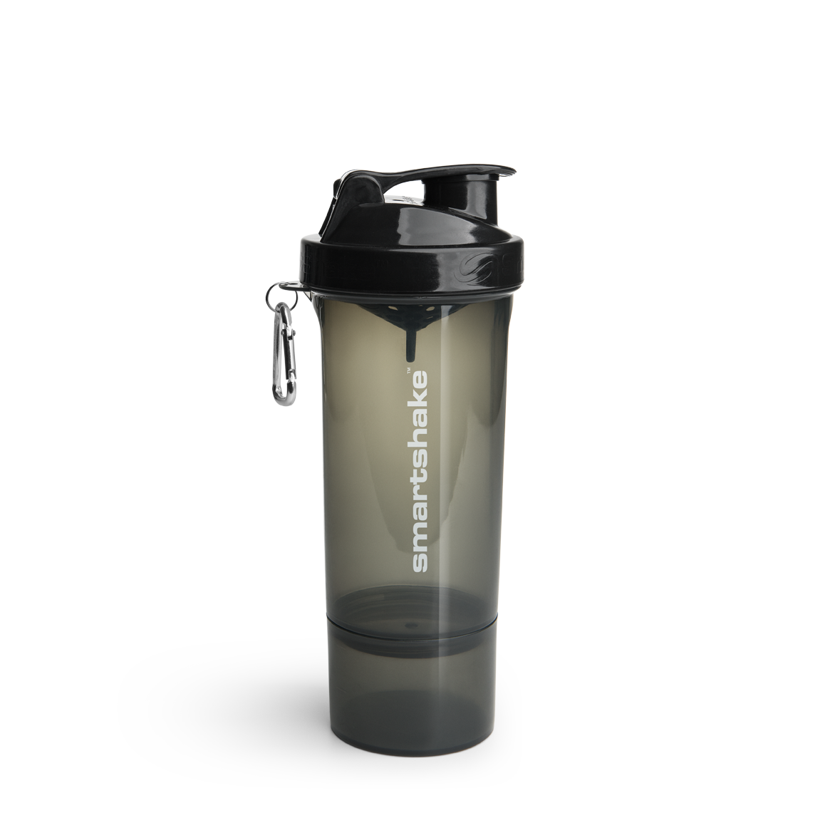 Shaker Slim Gunsmoke Black 500ml - SmartShake