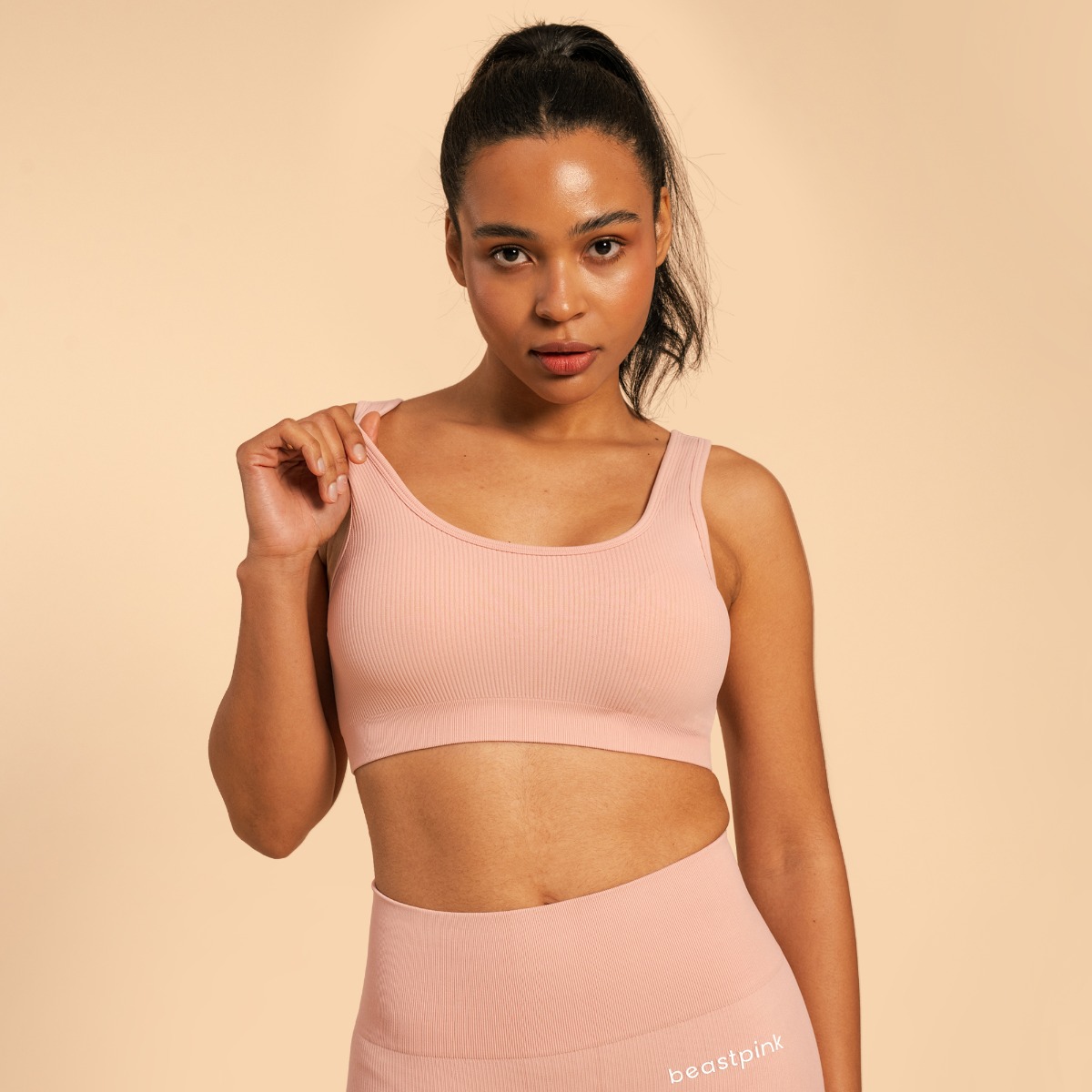 Hyper Sport Bralette Roze - BeastPink