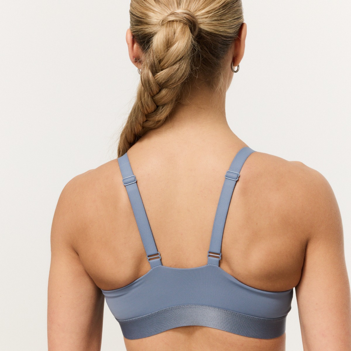 Essence String Sportbeha Denim Blauw - GymBeam