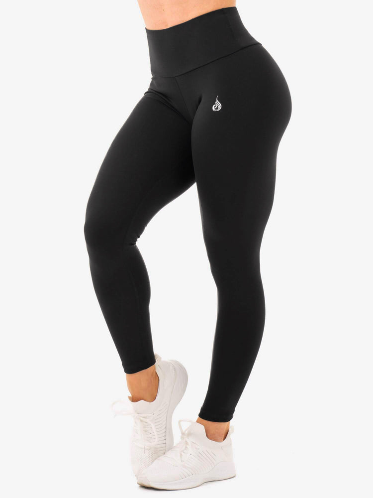 Women‘s leggings Staples High Waisted Black - Ryderwear