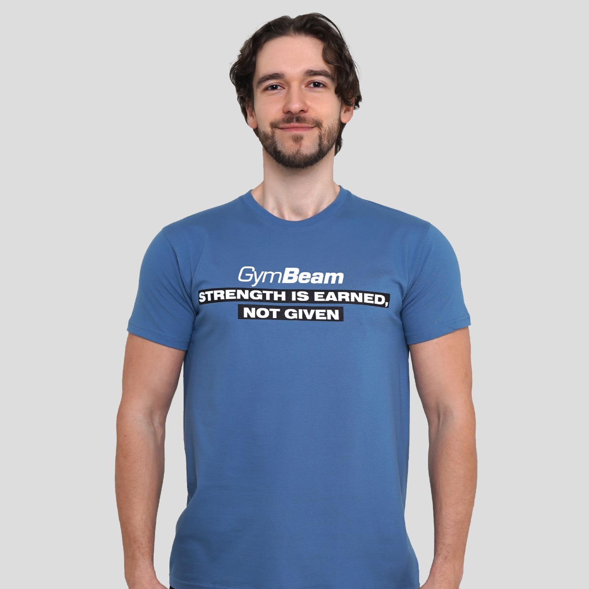 Kracht T-shirt Stormblauw - GymBeam