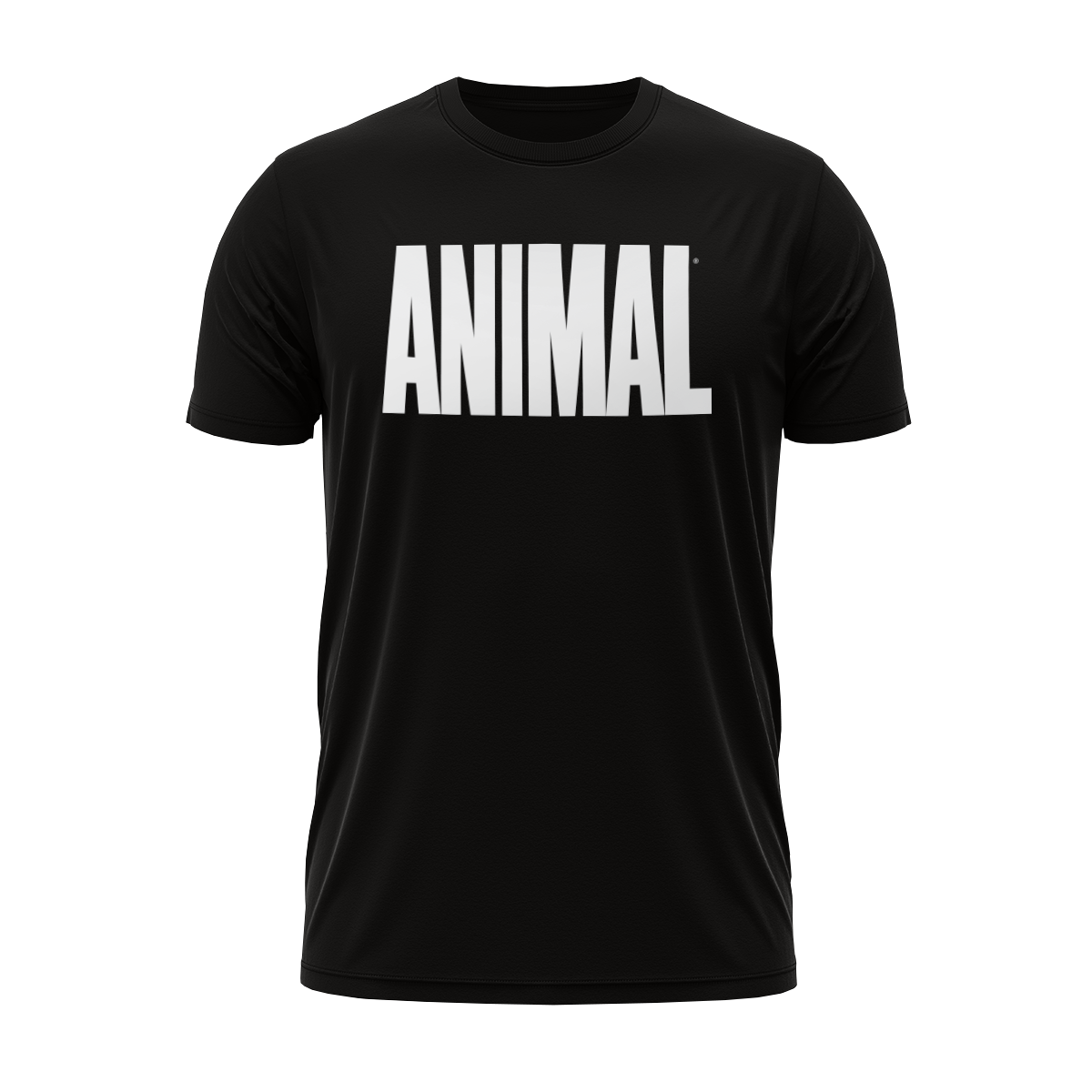 Animal T-Shirt Zwart - Voeding voor iedereen