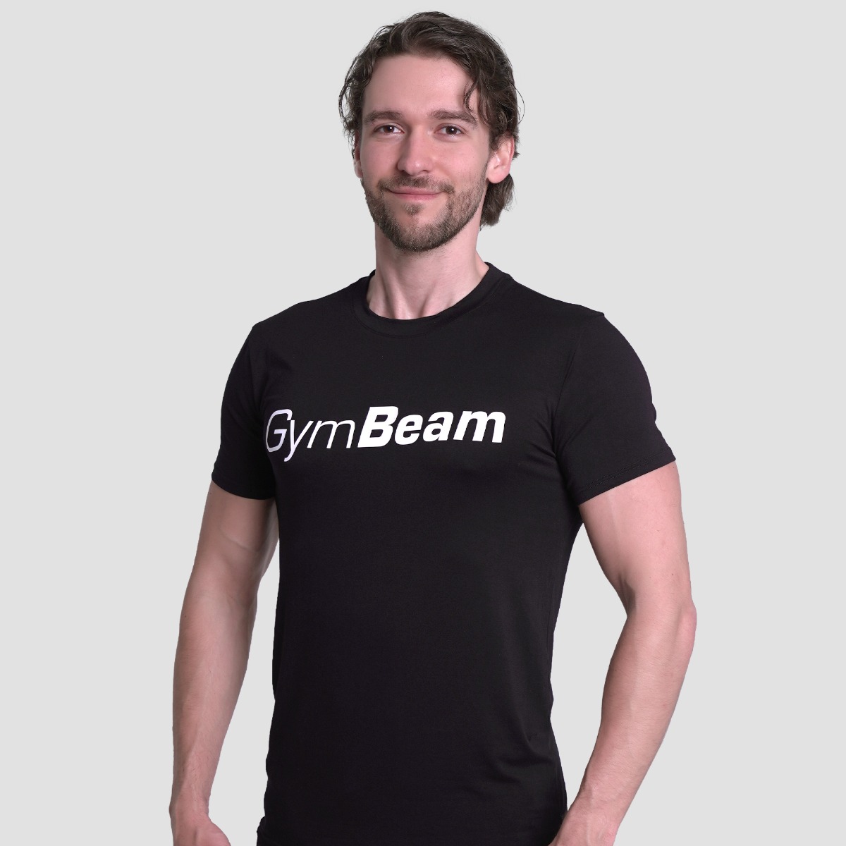 T-shirt Essence Zwart - GymBeam