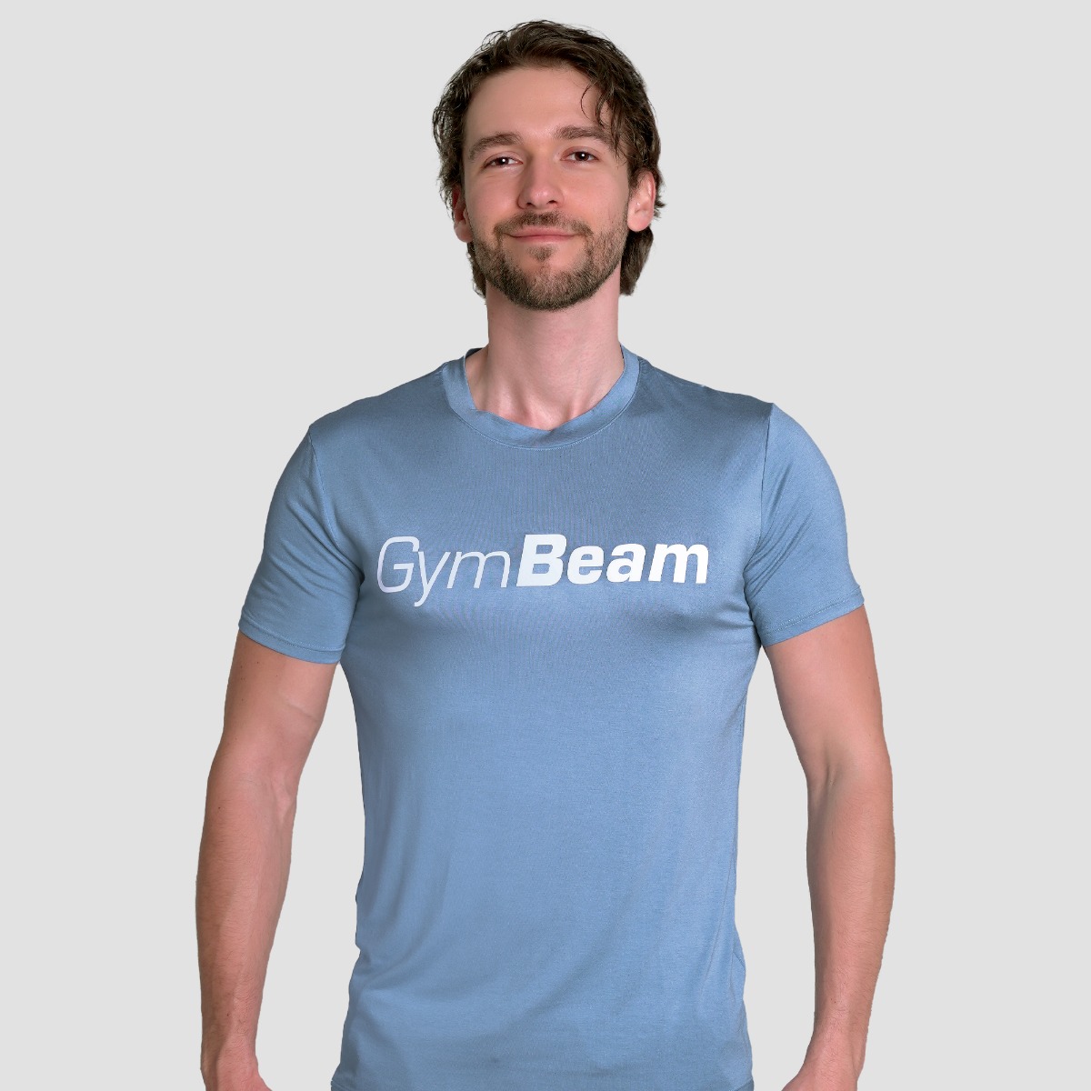 T-shirt Essence Blauw - GymBeam