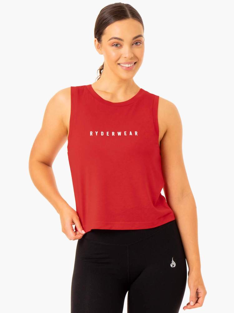 Tank Top Replay Red - Ryderwear
