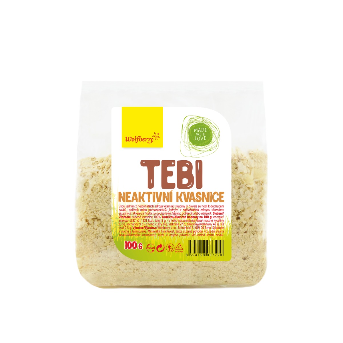 Tebi - inactive yeast - Wolfberry