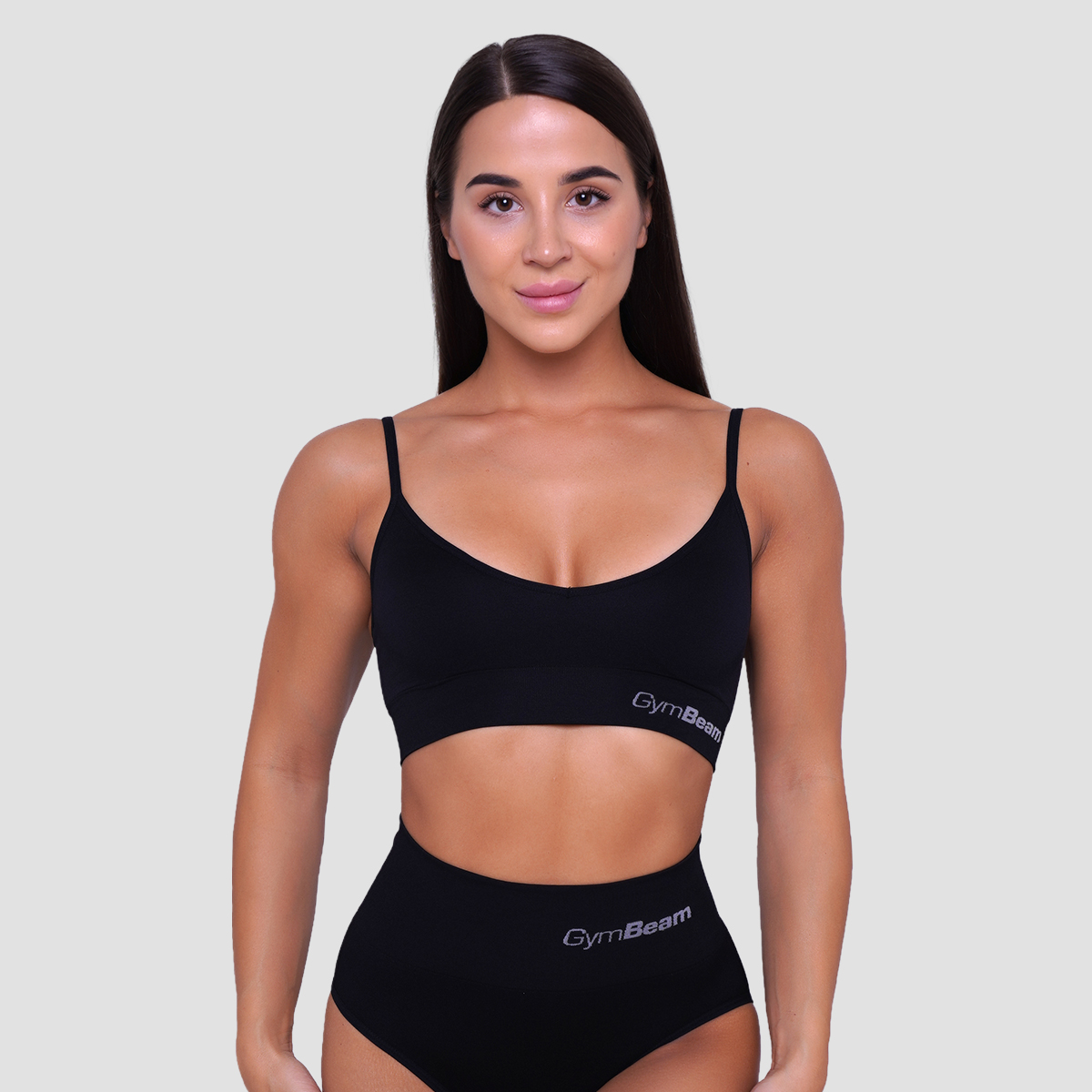 Triangel Bralette Zwart - GymBeam