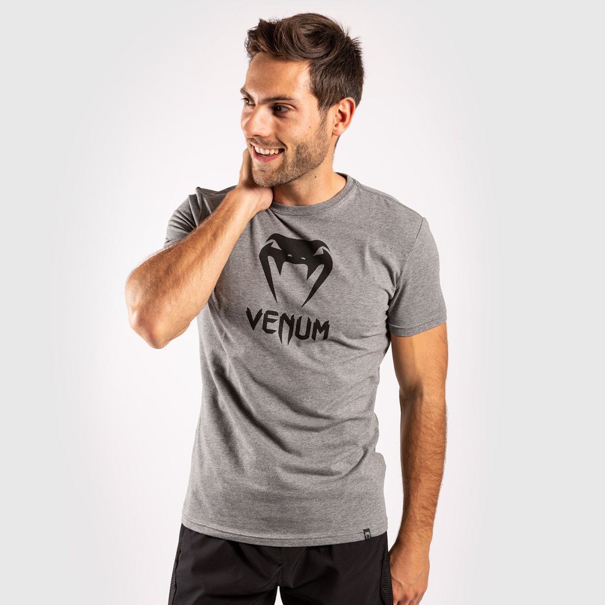 Classic T-shirt Heather Grey - Venum