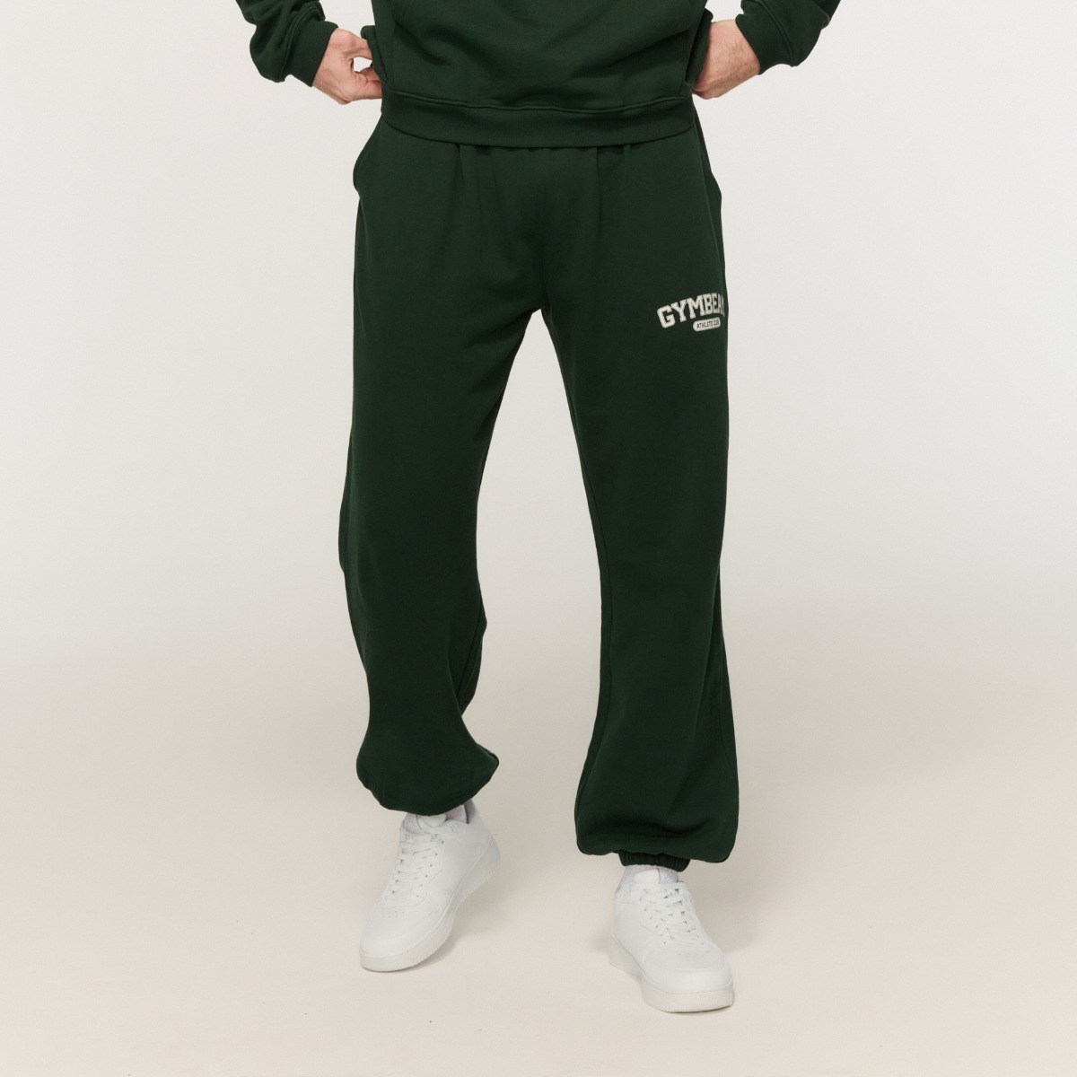 Varsity Sweatpants Green - GymBeam