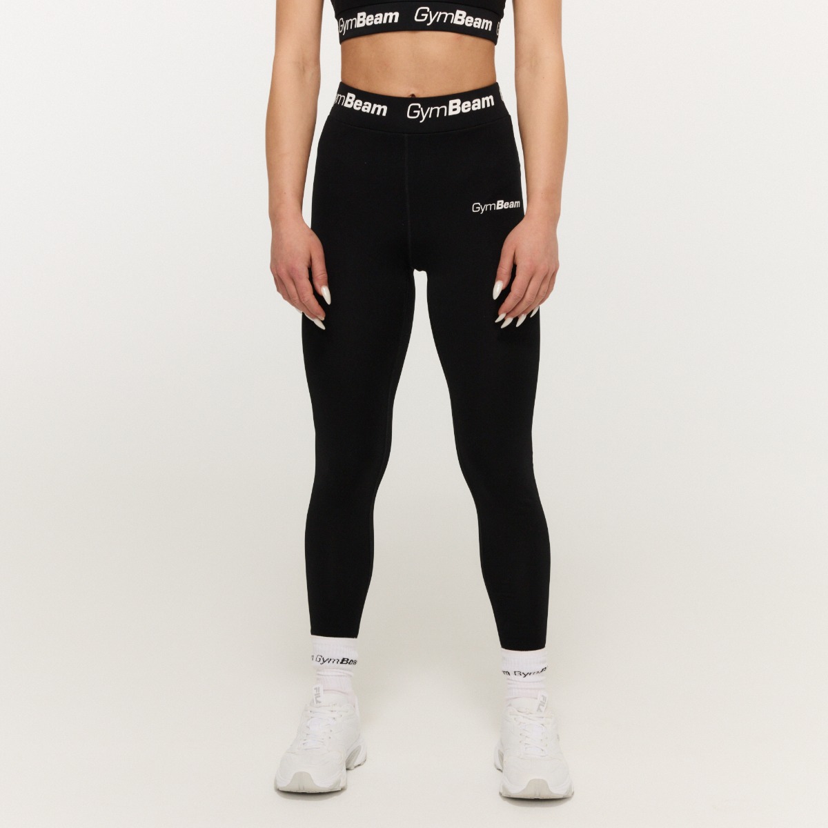 Dameslegging Simple Zwart - GymBeam