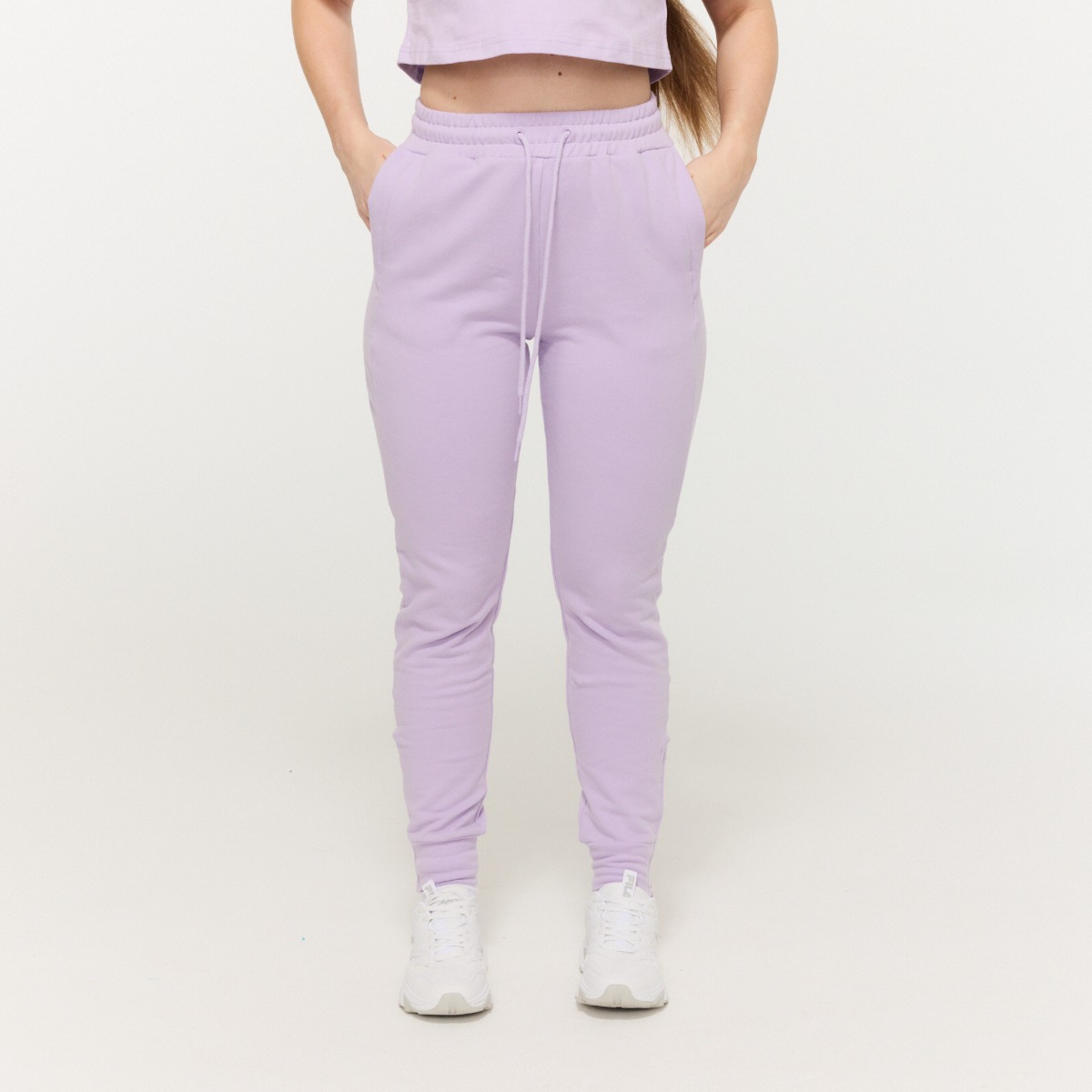 Dames Limitless Joggers Lavendel - GymBeam