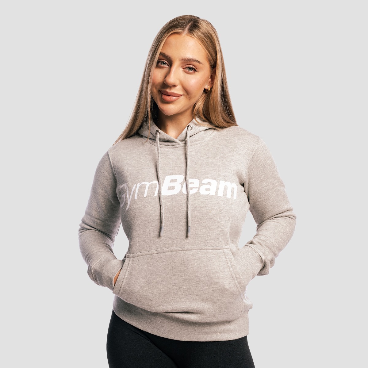 Women's Athlete Hoodie Grijs - GymBeam