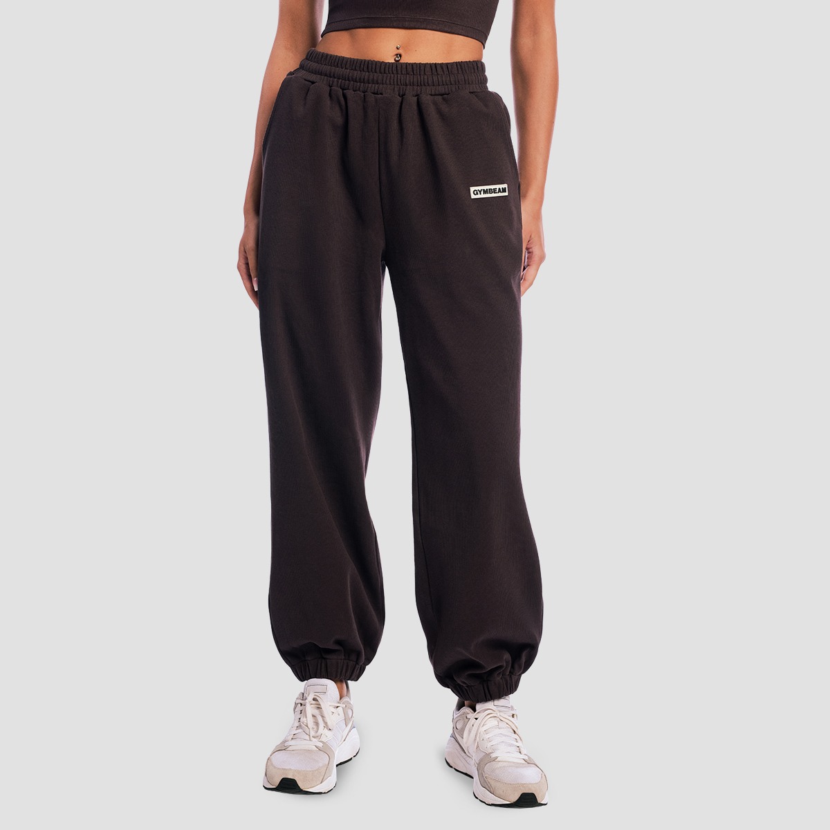 Dames Aura Joggers Bruin - GymBeam