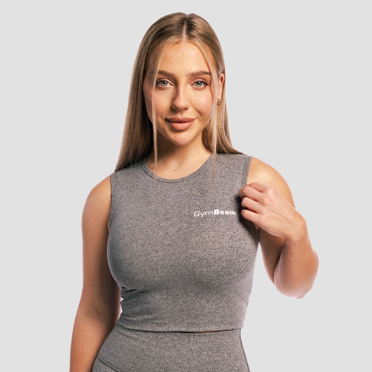 Dames Core Crop Top Storm - GymBeam