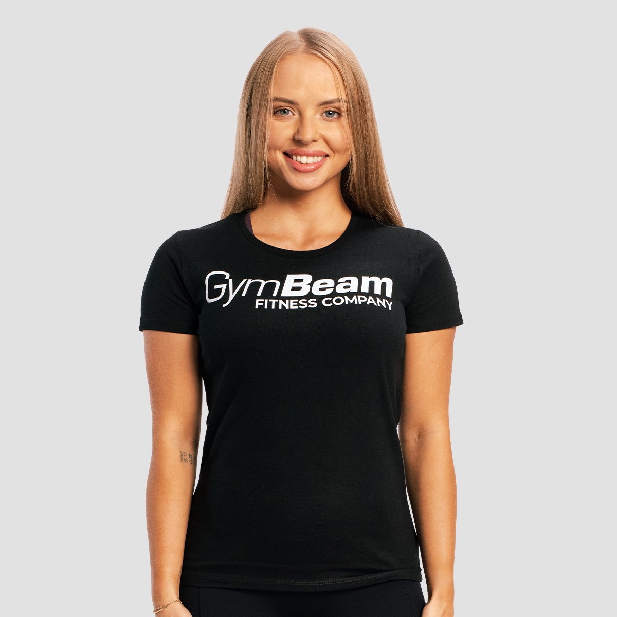 Dames Fitness T-shirt Zwart - GymBeam