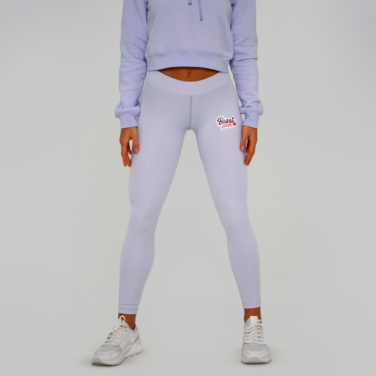 Dames Legging Crystal - BeastPink