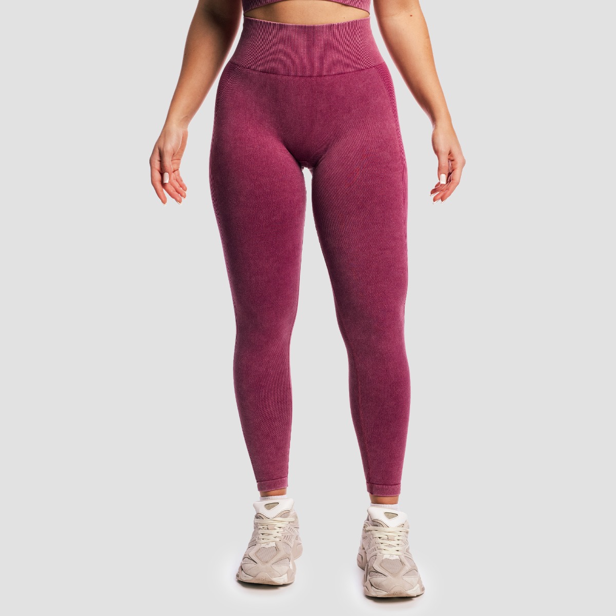 Dameslegging Lift Naadloos Plum - GymBeam