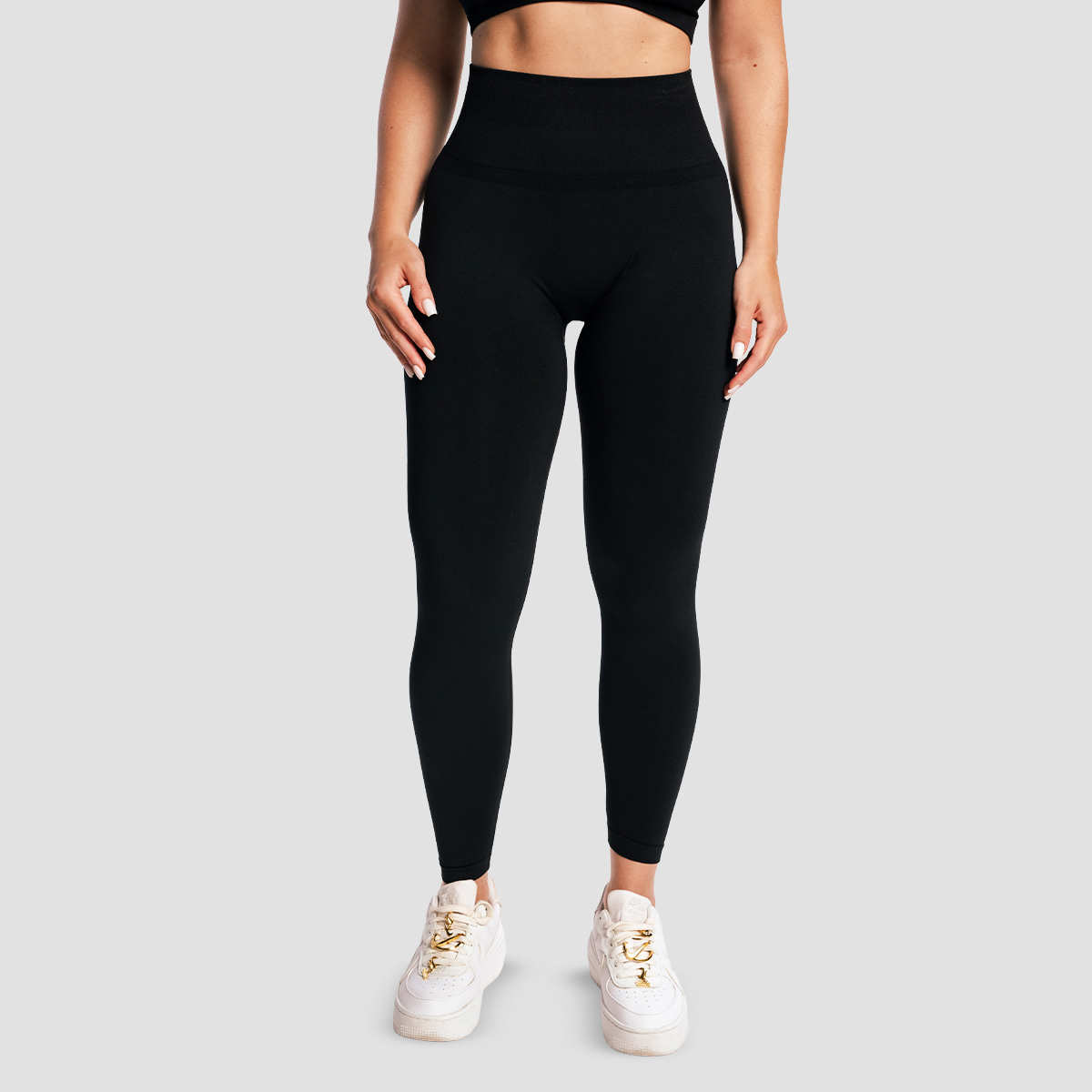 Dames Sculpt Naadloze Legging Zwart - GymBeam