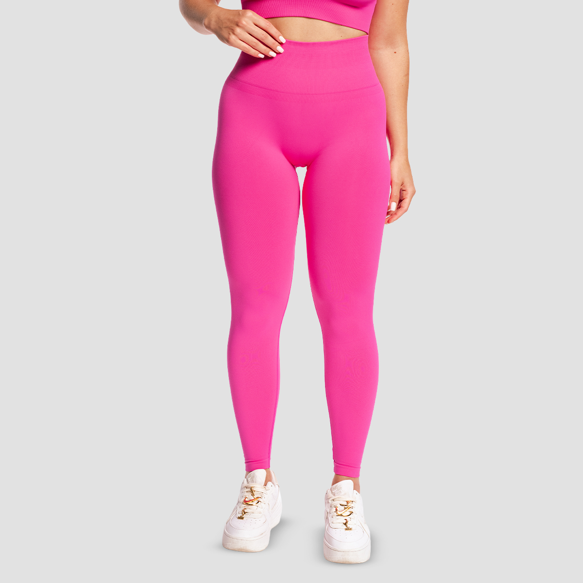 Dames Sculpt Naadloze Legging Rose - GymBeam