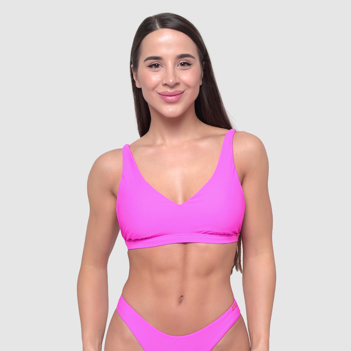 Dames Sport Bikinitop Roze - GymBeam