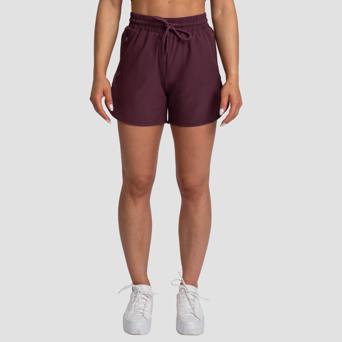 Dames TRN Short Aubergine - GymBeam