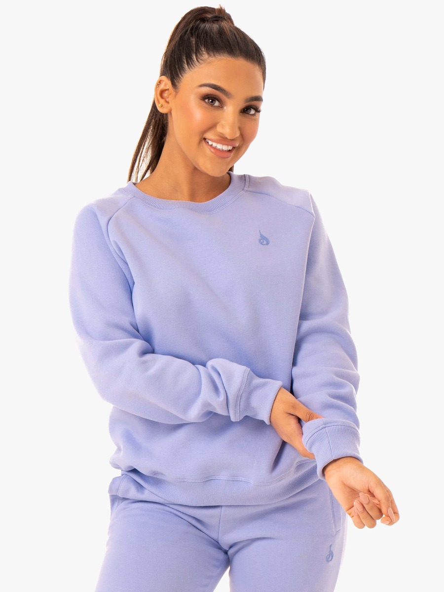 Women‘s Sweatshirt Adapt Boyfriend Lavender - Ryderwear