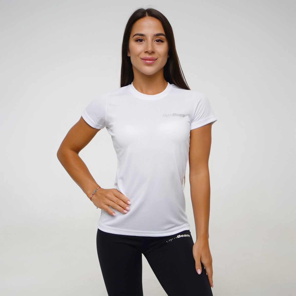 Dames-TRN T-shirt Wit - GymBeam