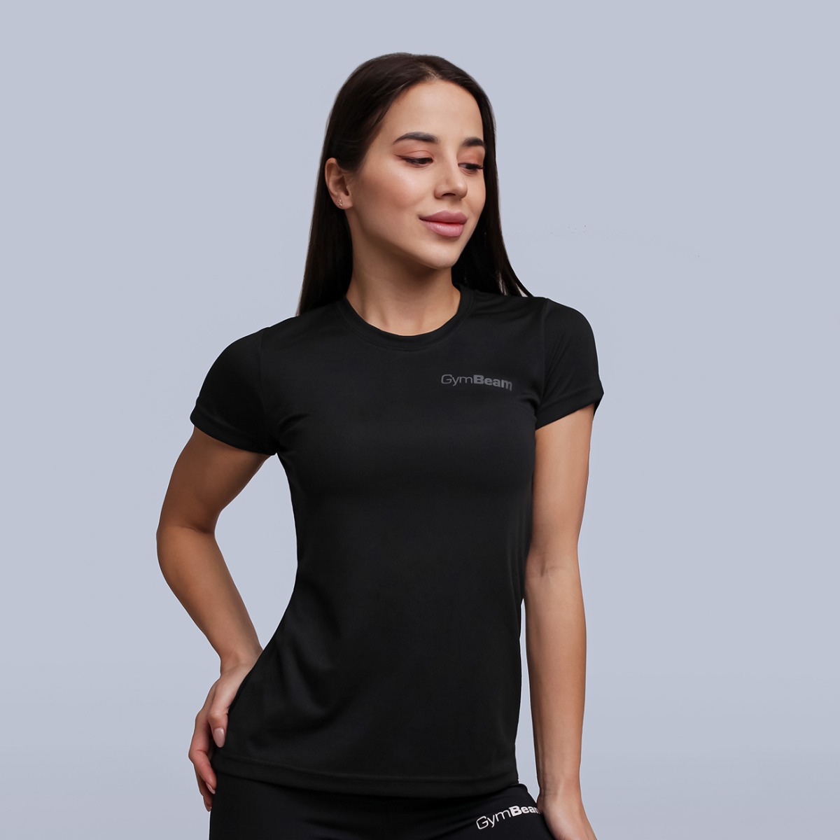 TRN T-shirt zwart voor dames - GymBeam
