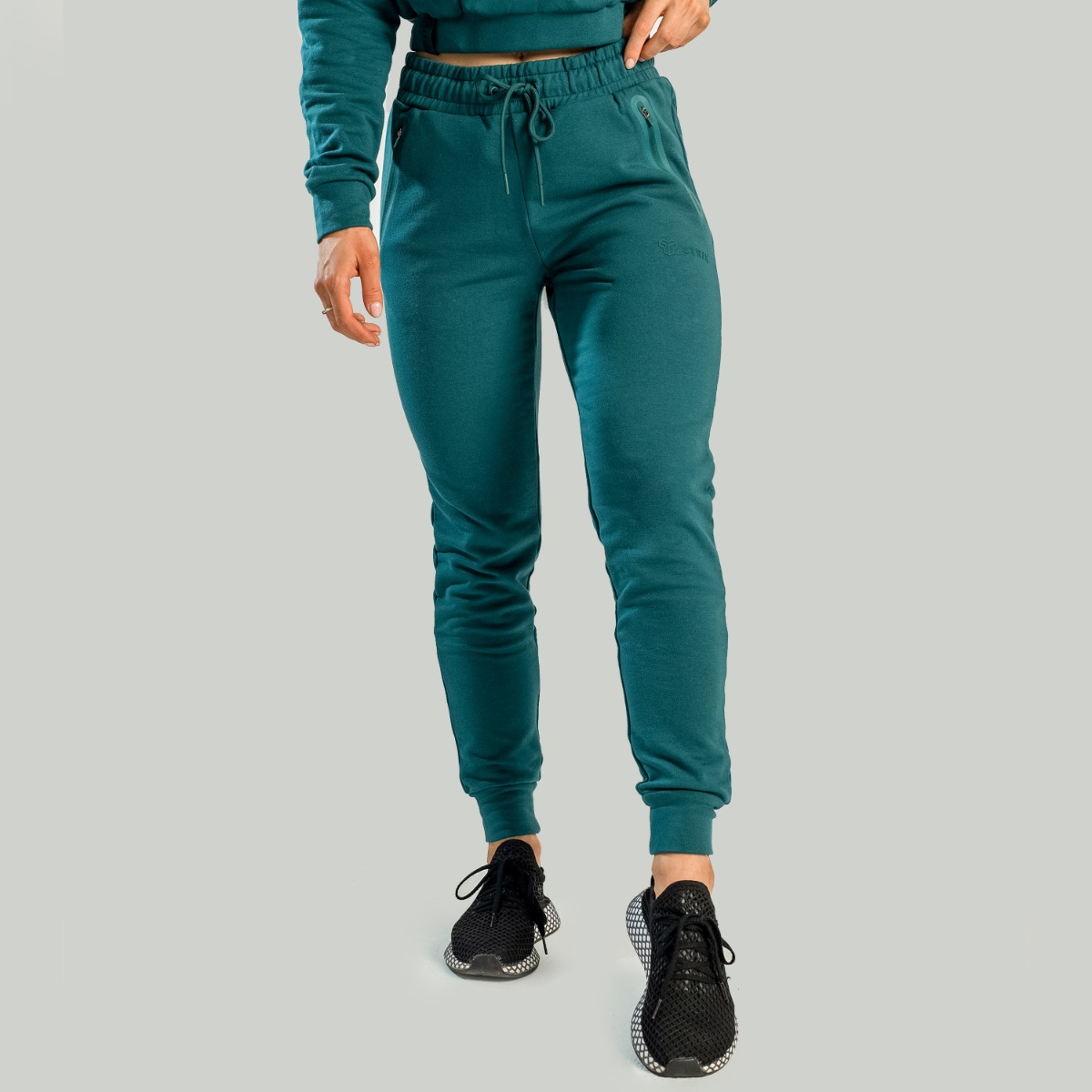 Dames Essential Joggers Diepgroen - STRIX