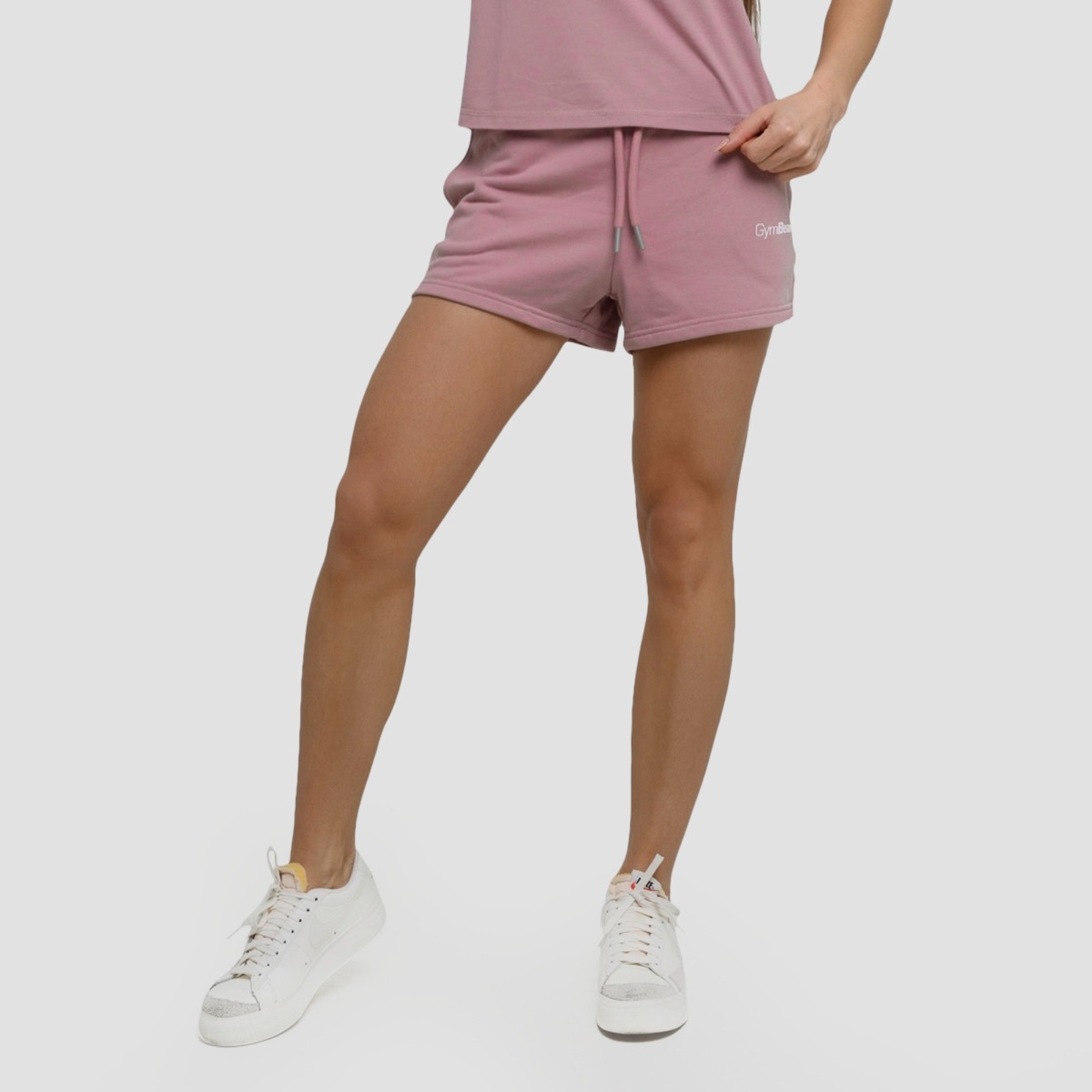 Dames Agile Sweatshort Houtroos - GymBeam