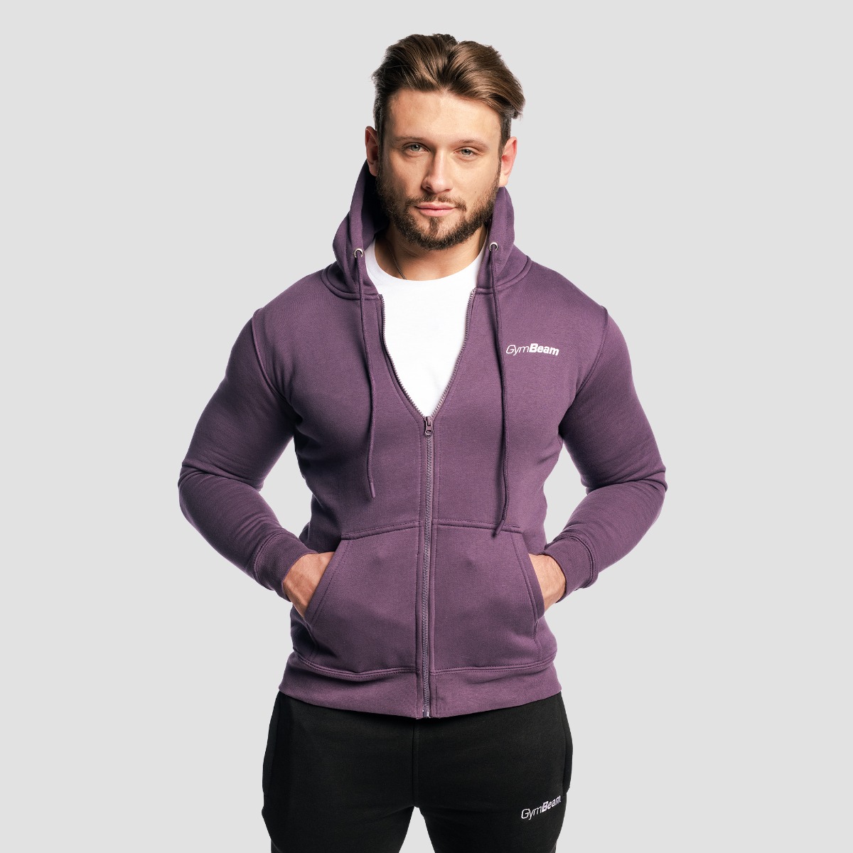 Rits Hoodie Obsidian - GymBeam