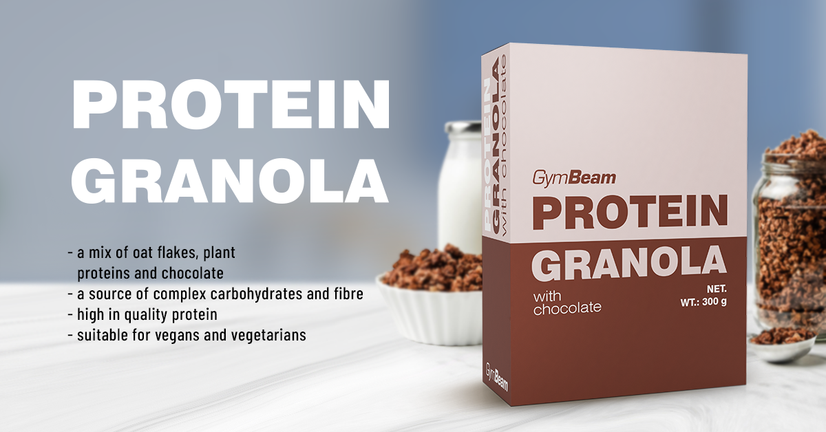 Eiwit Granola met Chocolade - Gymbeam