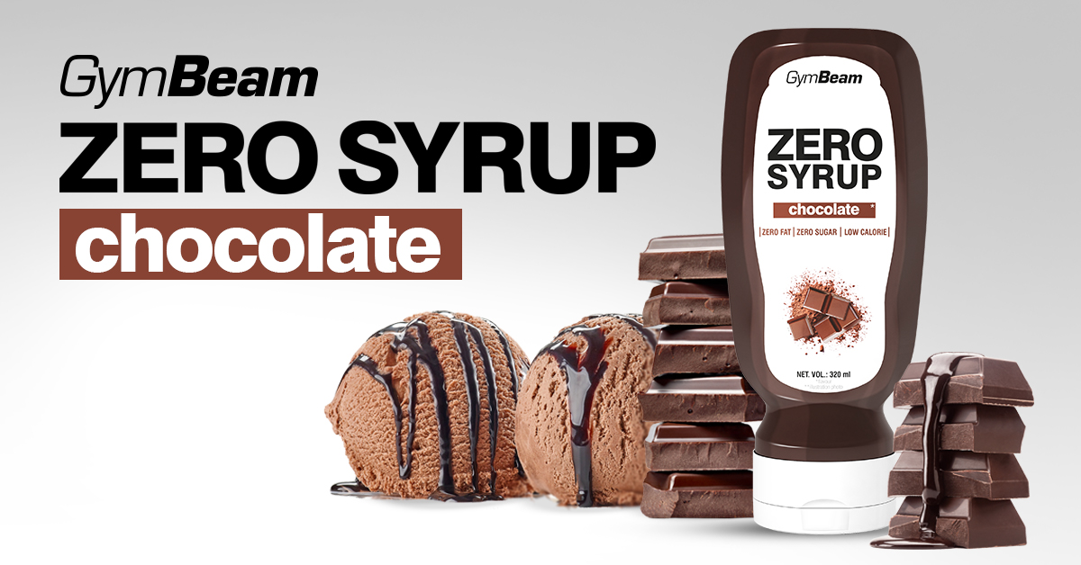 ZERO SIRUP chocolade - GymBeam