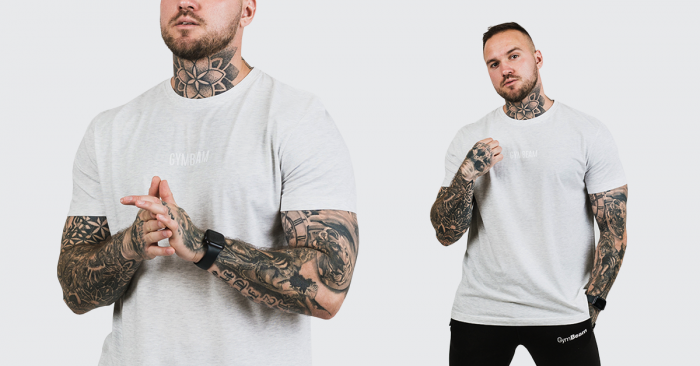 FIT T-Shirt Grijs - GymBeam