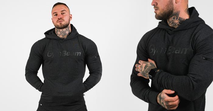 Herenhoodie Urban Grey - GymBeam