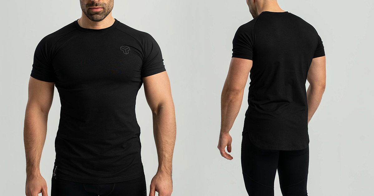 Nova Tee zwart - STRIX